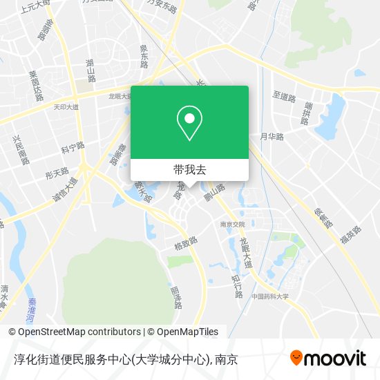淳化街道便民服务中心(大学城分中心)地图
