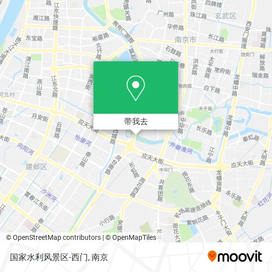 国家水利风景区-西门地图