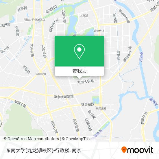 东南大学(九龙湖校区)-行政楼地图