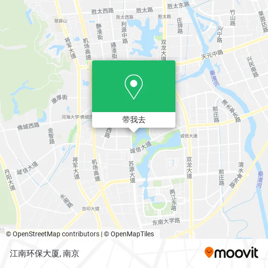 江南环保大厦地图