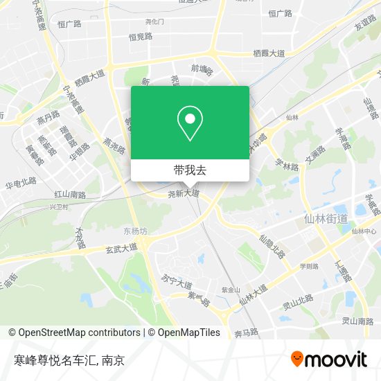 寒峰尊悦名车汇地图