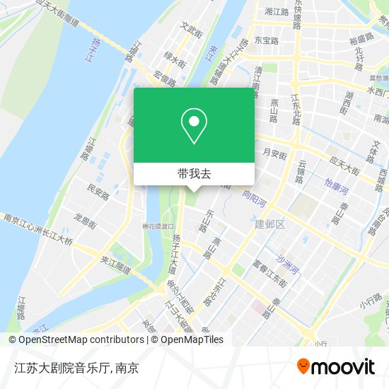 江苏大剧院音乐厅地图