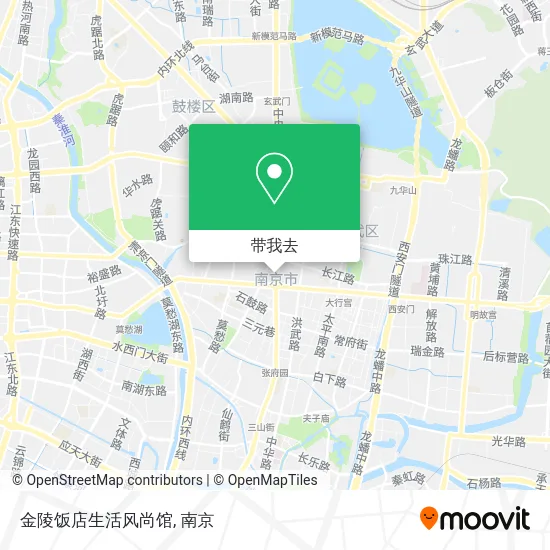金陵饭店生活风尚馆地图