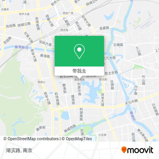 湖滨路地图