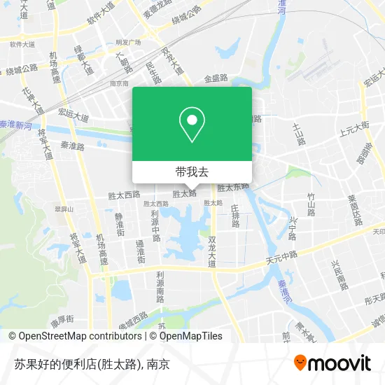 苏果好的便利店(胜太路)地图