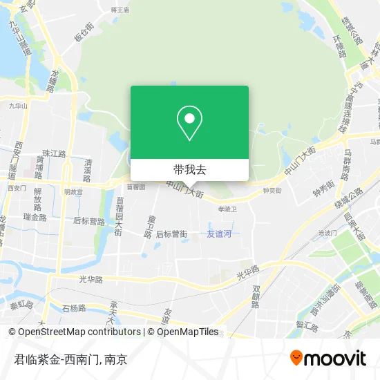 君临紫金-西南门地图