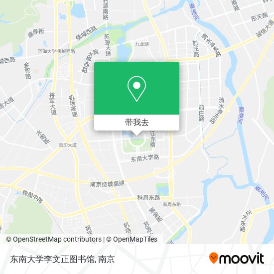 东南大学李文正图书馆地图