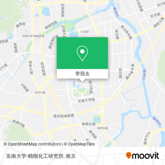 东南大学-精细化工研究所地图