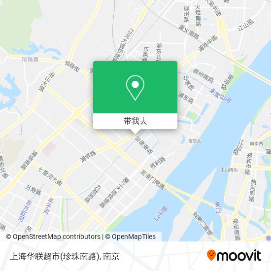 上海华联超市(珍珠南路)地图