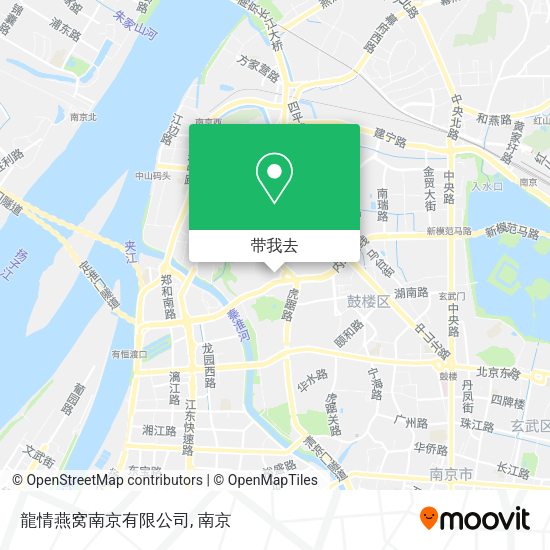 龍情燕窝南京有限公司地图
