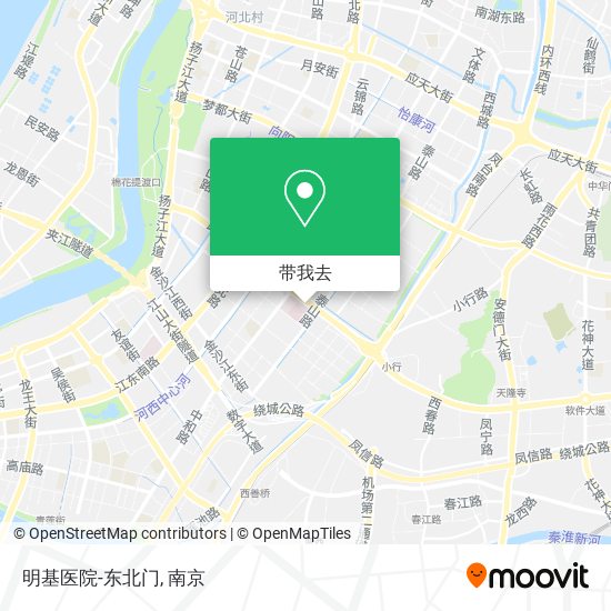 明基医院-东北门地图