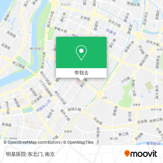 明基医院-东北门地图