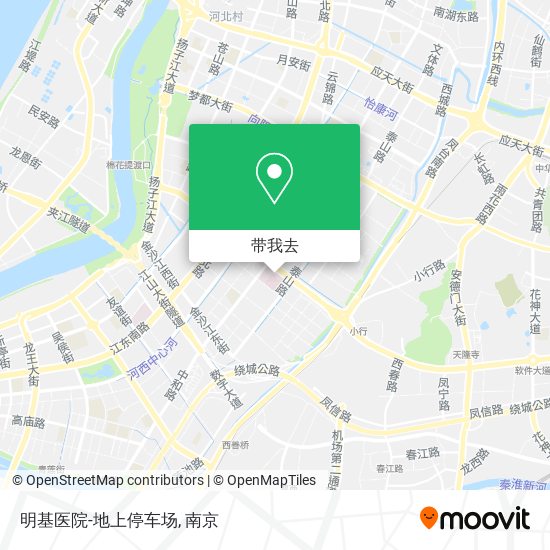 明基医院-地上停车场地图
