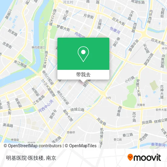 明基医院-医技楼地图