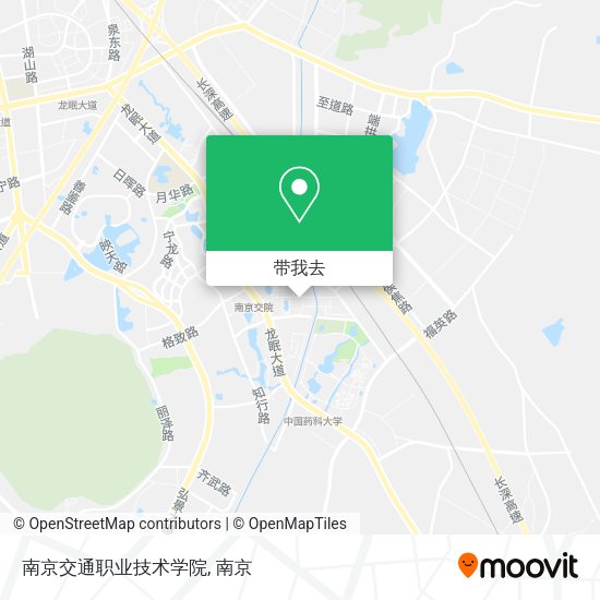 南京交通职业技术学院地图