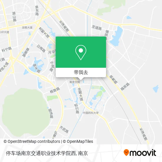 停车场南京交通职业技术学院西地图