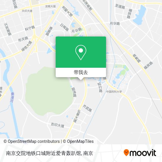 南京交院地铁口城附近爱青轰趴馆地图