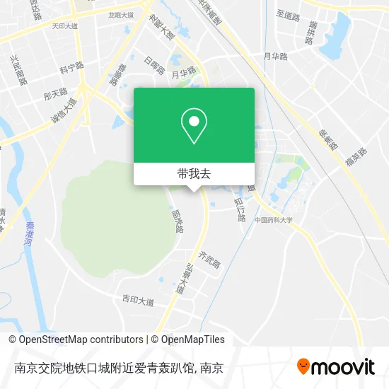 南京交院地铁口城附近爱青轰趴馆地图