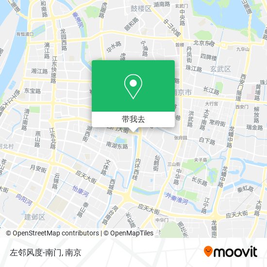 左邻风度-南门地图
