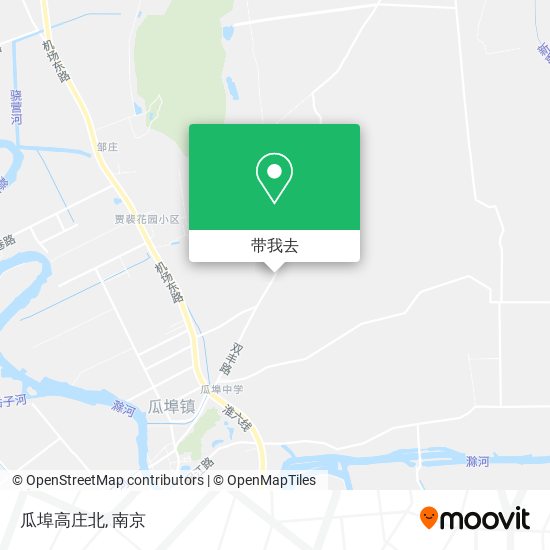 瓜埠高庄北地图