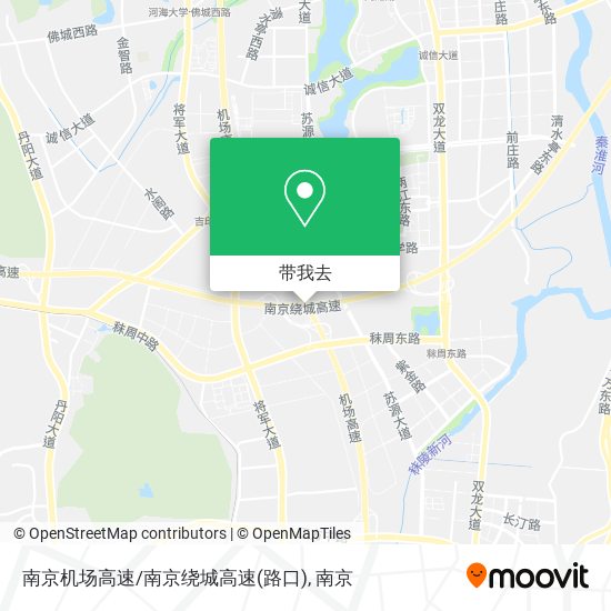 南京机场高速/南京绕城高速(路口)地图