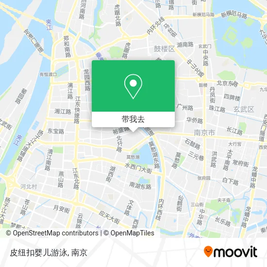 皮纽扣婴儿游泳地图
