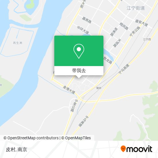 皮村地图