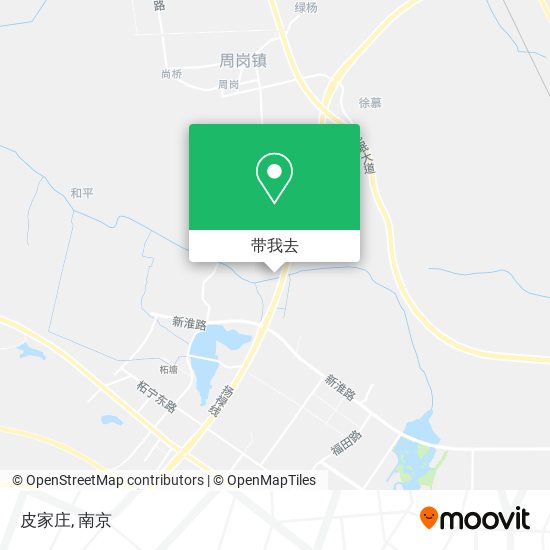 皮家庄地图