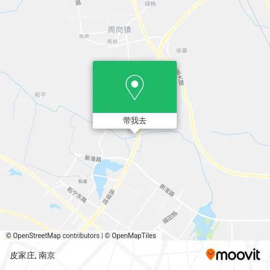 皮家庄地图