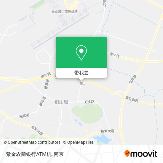 紫金农商银行ATM机地图