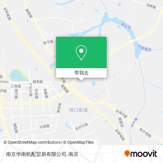南京华南机配贸易有限公司地图