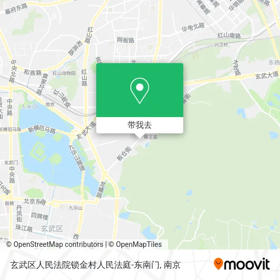 玄武区人民法院锁金村人民法庭-东南门地图