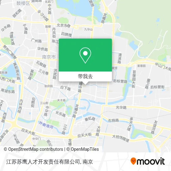 江苏苏鹰人才开发责任有限公司地图