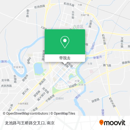 龙池路与王桥路交叉口地图