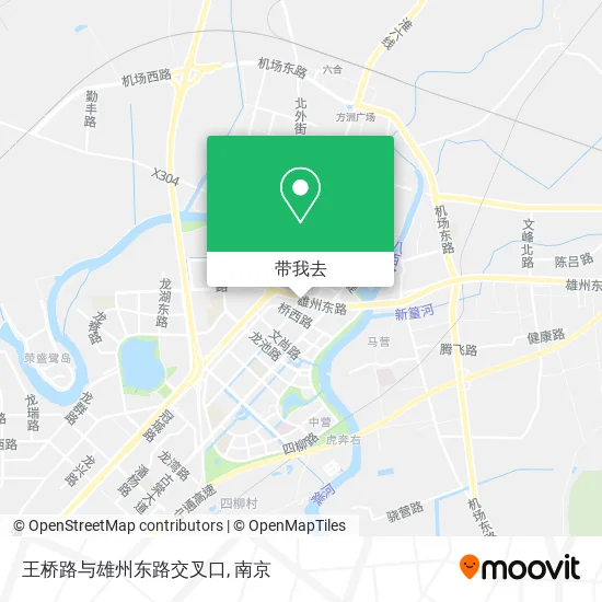 王桥路与雄州东路交叉口地图