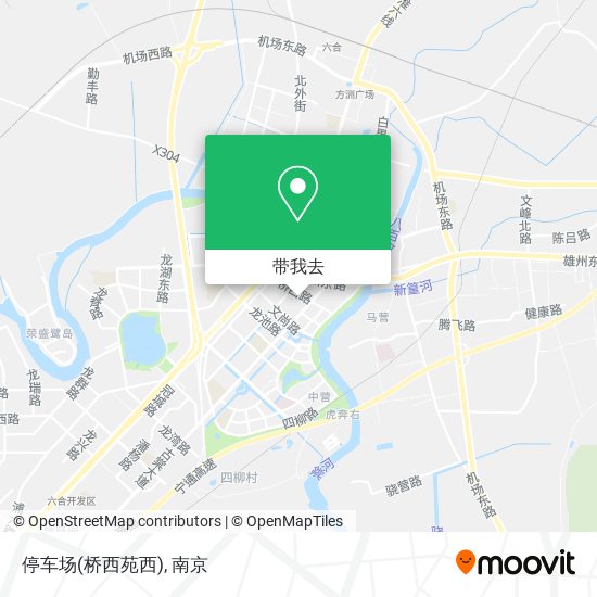 停车场(桥西苑西)地图