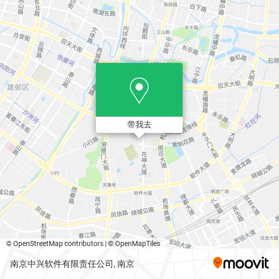 南京中兴软件有限责任公司地图
