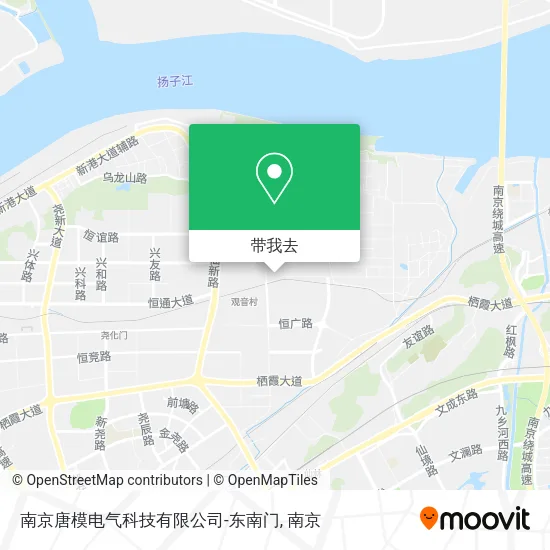 南京唐模电气科技有限公司-东南门地图