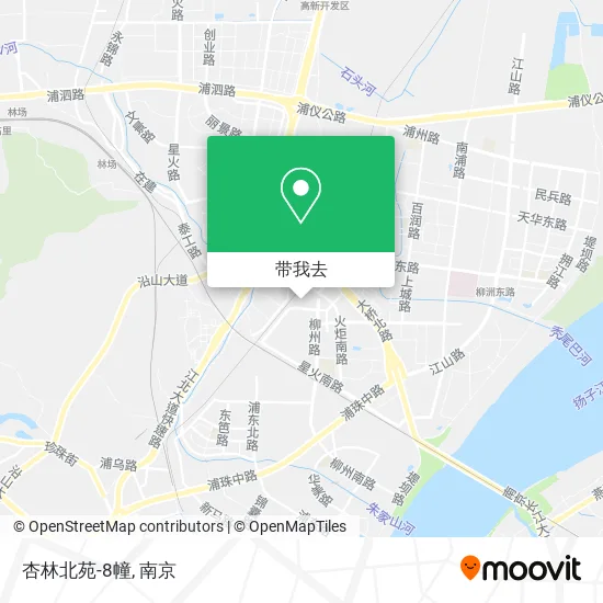 杏林北苑-8幢地图