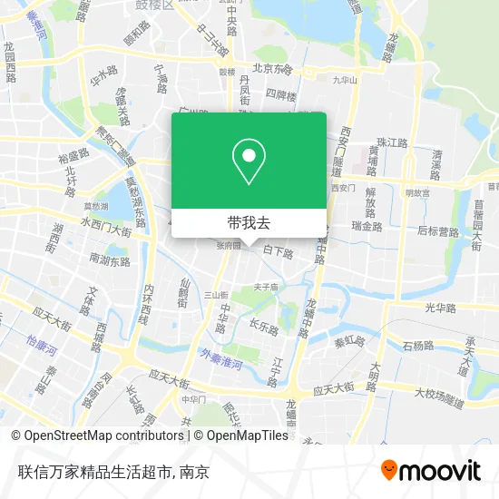 联信万家精品生活超市地图