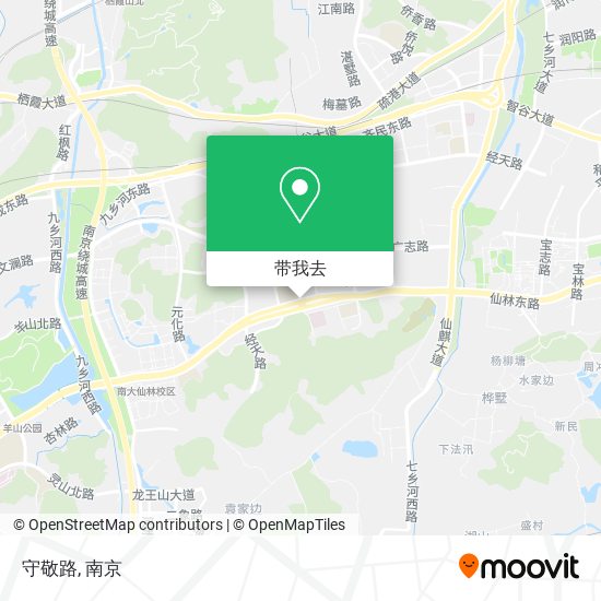 守敬路地图