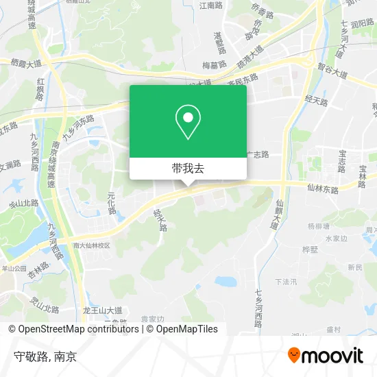 守敬路地图