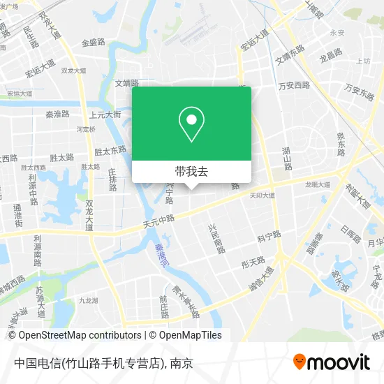 中国电信(竹山路手机专营店)地图