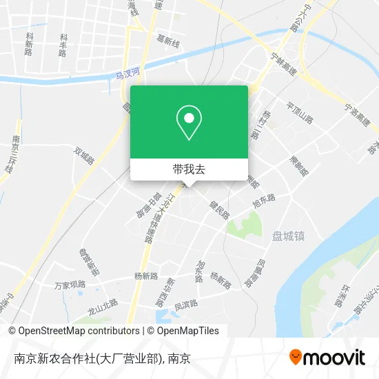 南京新农合作社(大厂营业部)地图