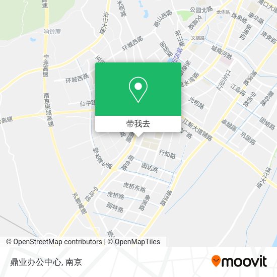 鼎业办公中心地图
