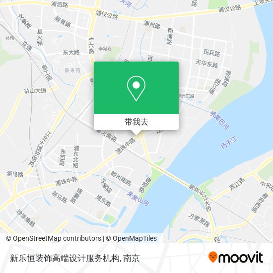 新乐恒装饰高端设计服务机构地图