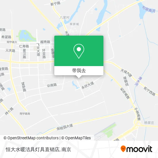 恒大水暖洁具灯具直销店地图