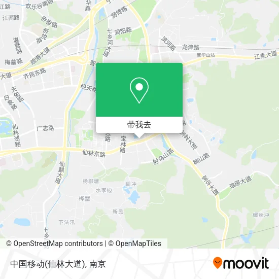 中国移动(仙林大道)地图