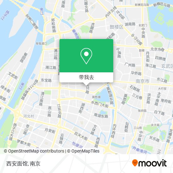 西安面馆地图