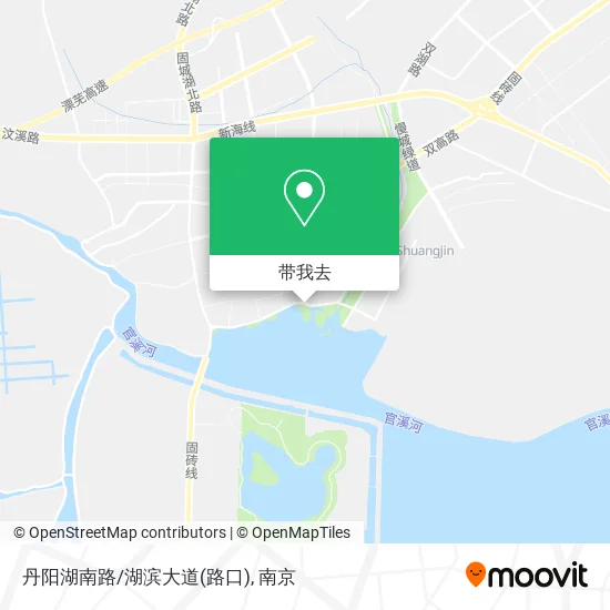 丹阳湖南路/湖滨大道(路口)地图